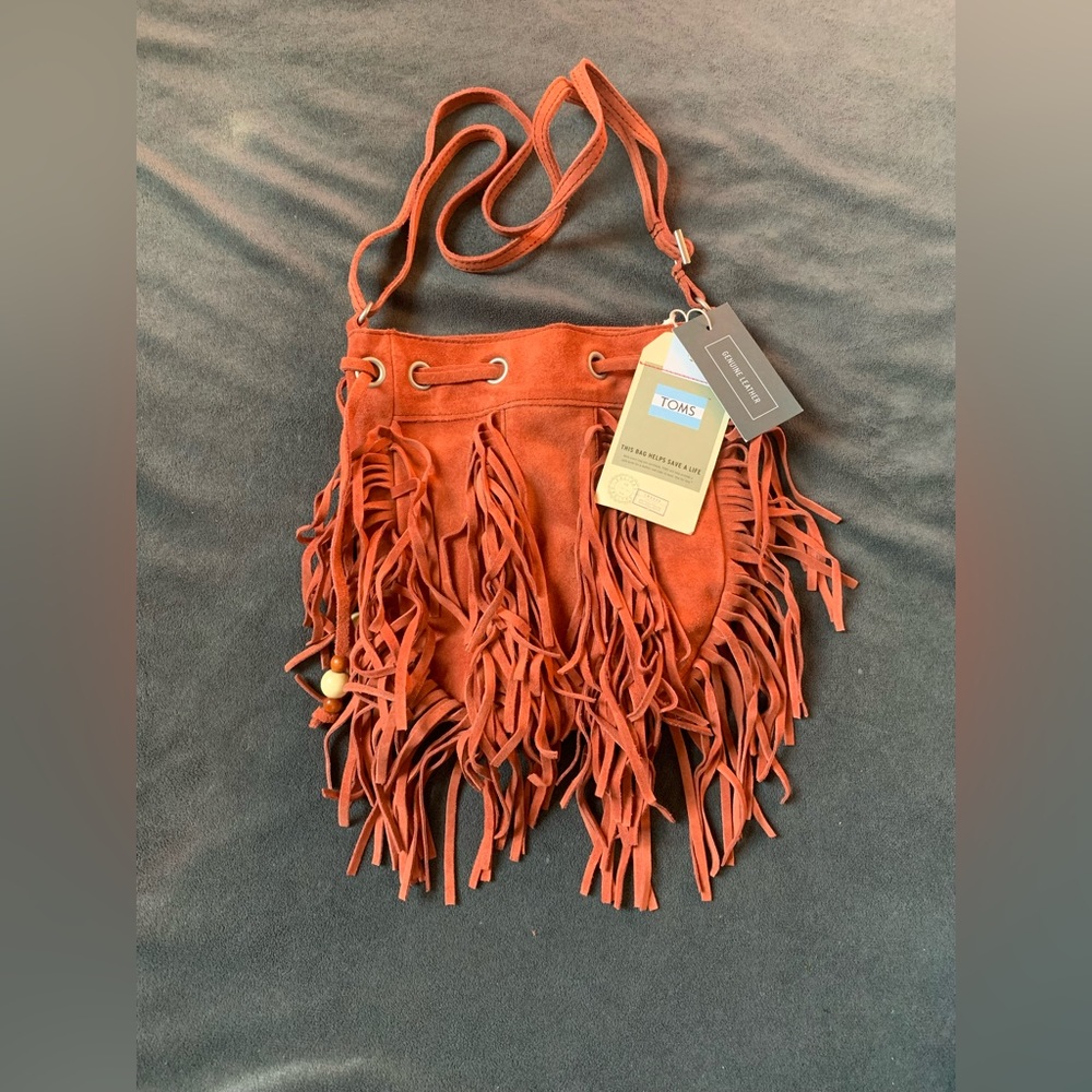 TOMS Celestial Soft Suede Mini Crossbody